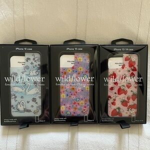 Wildflower iPhone 13 cases